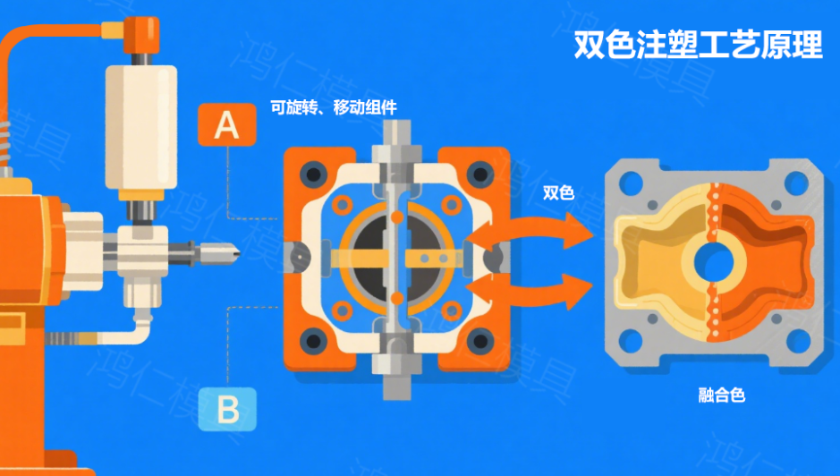 注塑模具首選鴻仁威爾