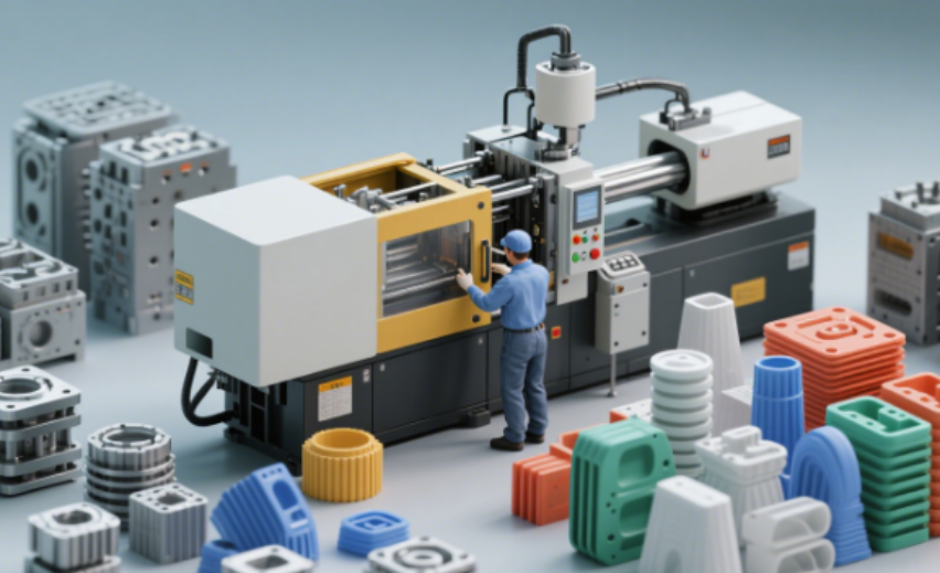 注塑模具首選鴻仁威爾