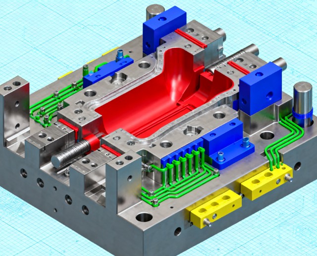 注塑模具首選鴻仁威爾