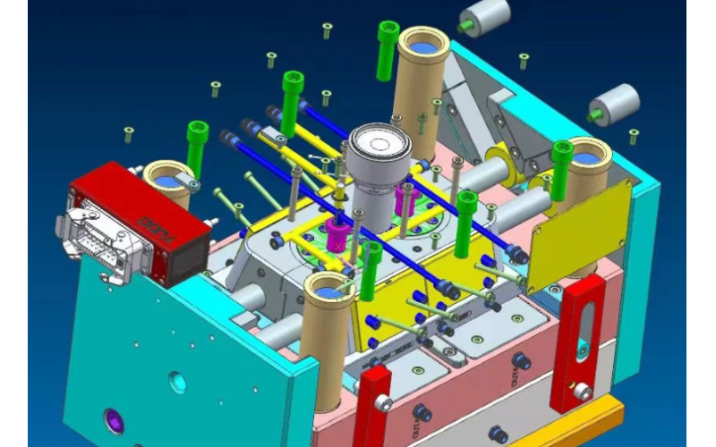 Gas - mold relationship in injection molding