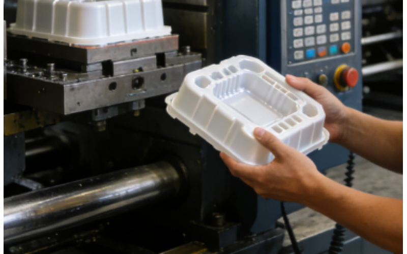 What kind of steel is used for ABS plastic molds?