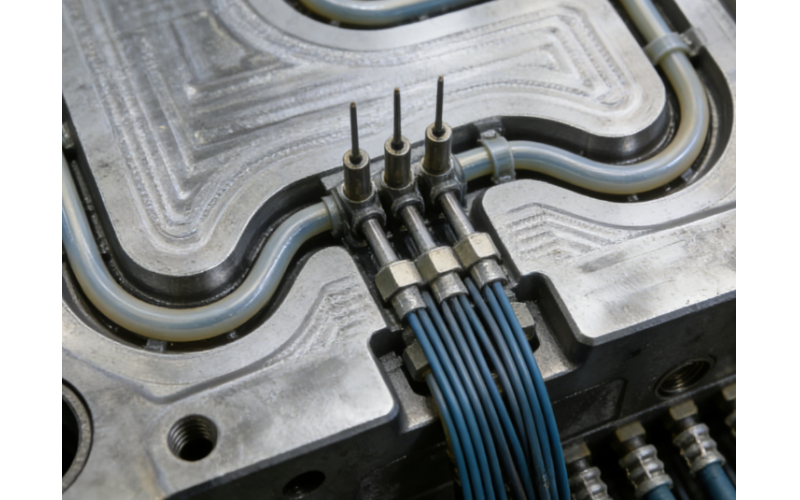 Design Principles of Cooling System for Plastic Molds