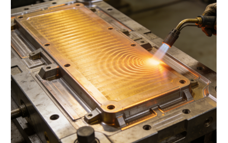 注塑模具鋼材焊接后變形的控制技巧