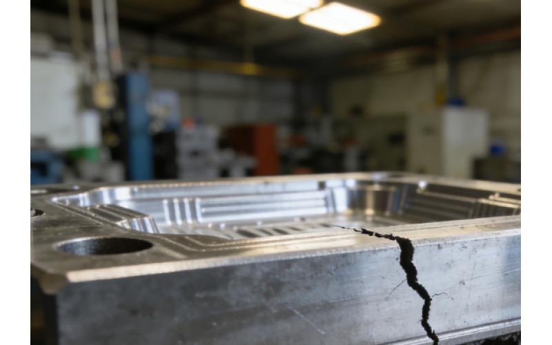 注塑模具模仁開(kāi)裂修復(fù)方案